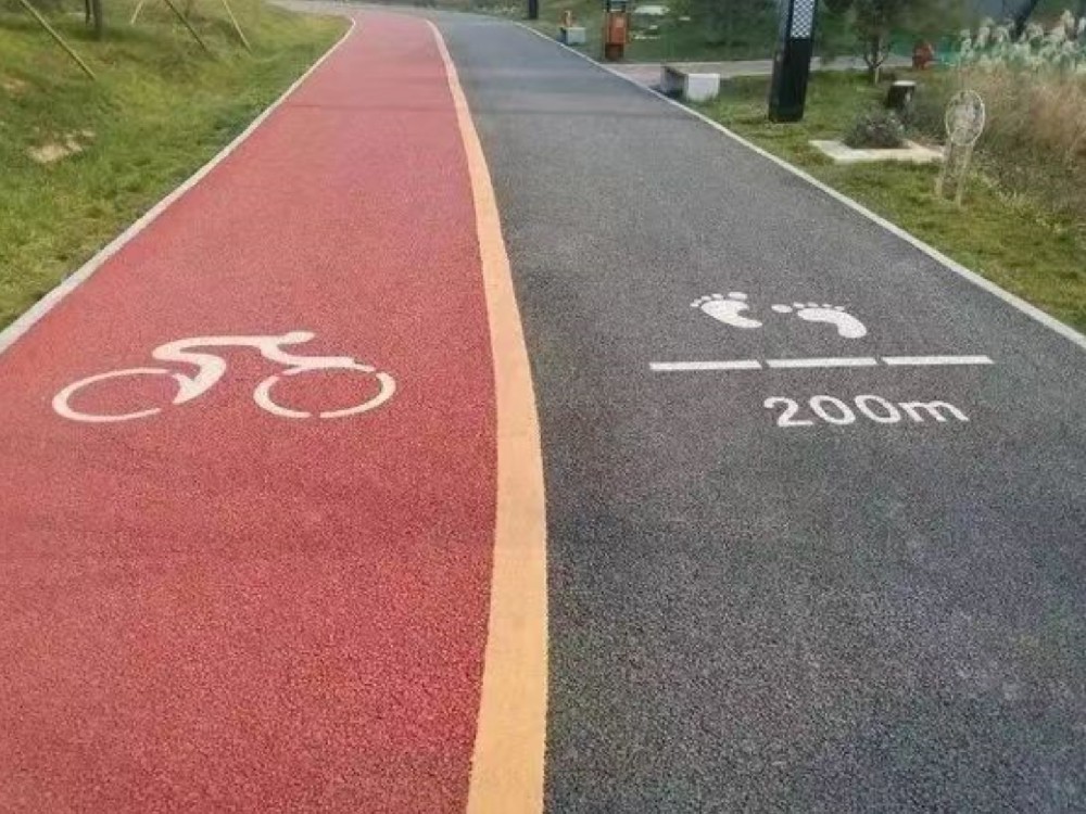 彩色混凝土路面是怎么做的？